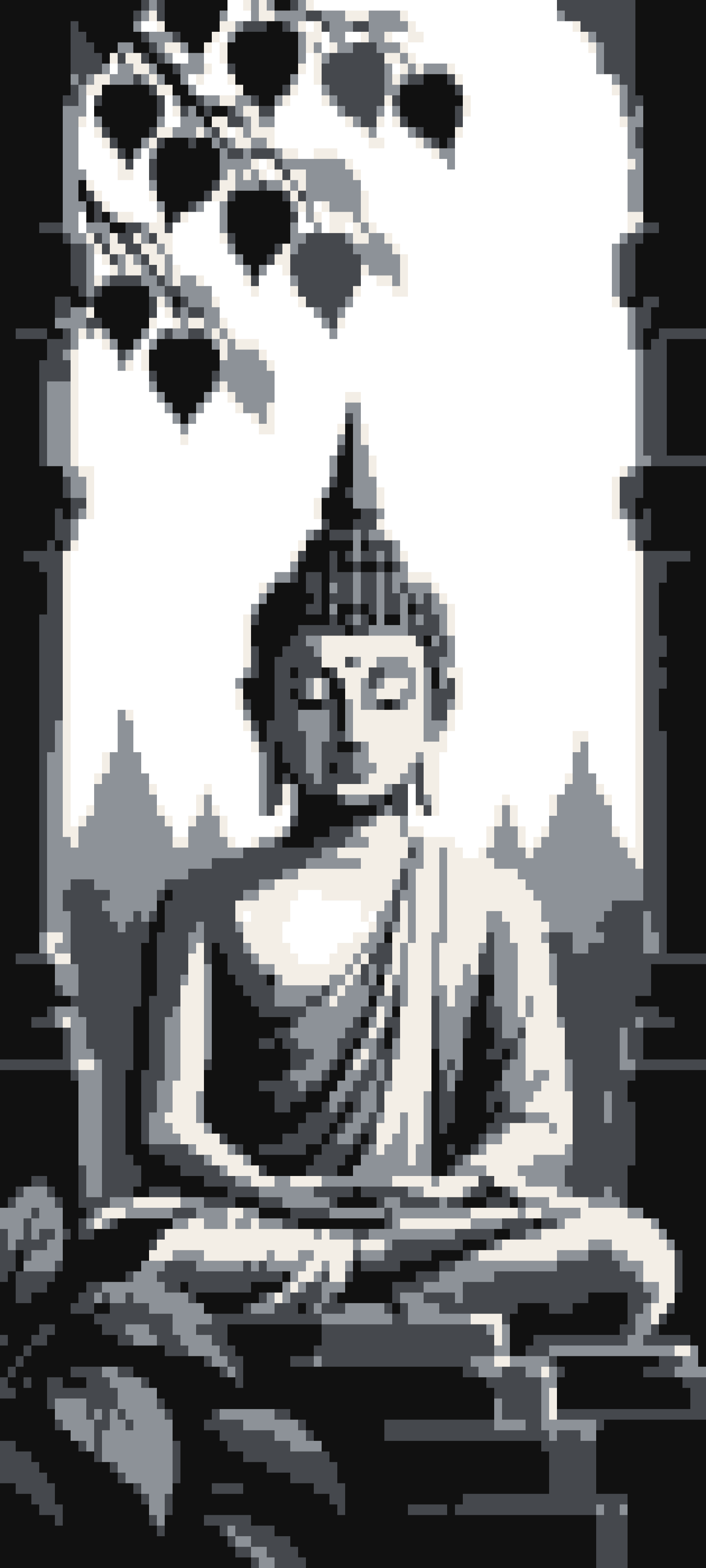 Dhyana — decorative door curtain by Entrada Studio